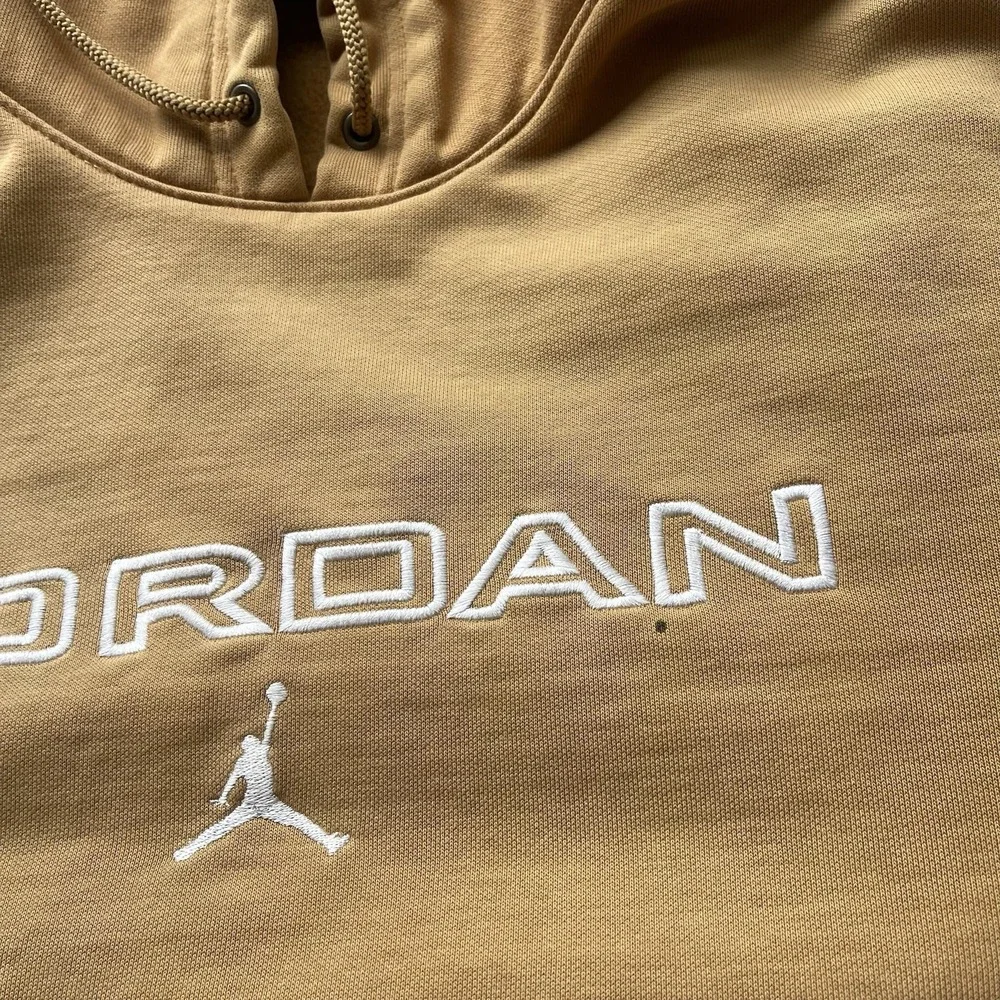 Vintage 2005 Air Jordan‎ 20th Anniversary Hoodie Size Large Wheat Basketball
